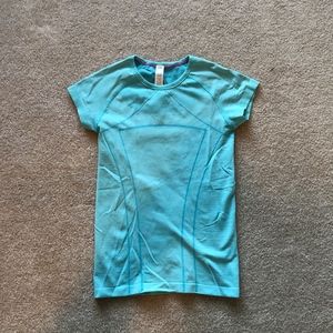 Blue ivivva workout shirt